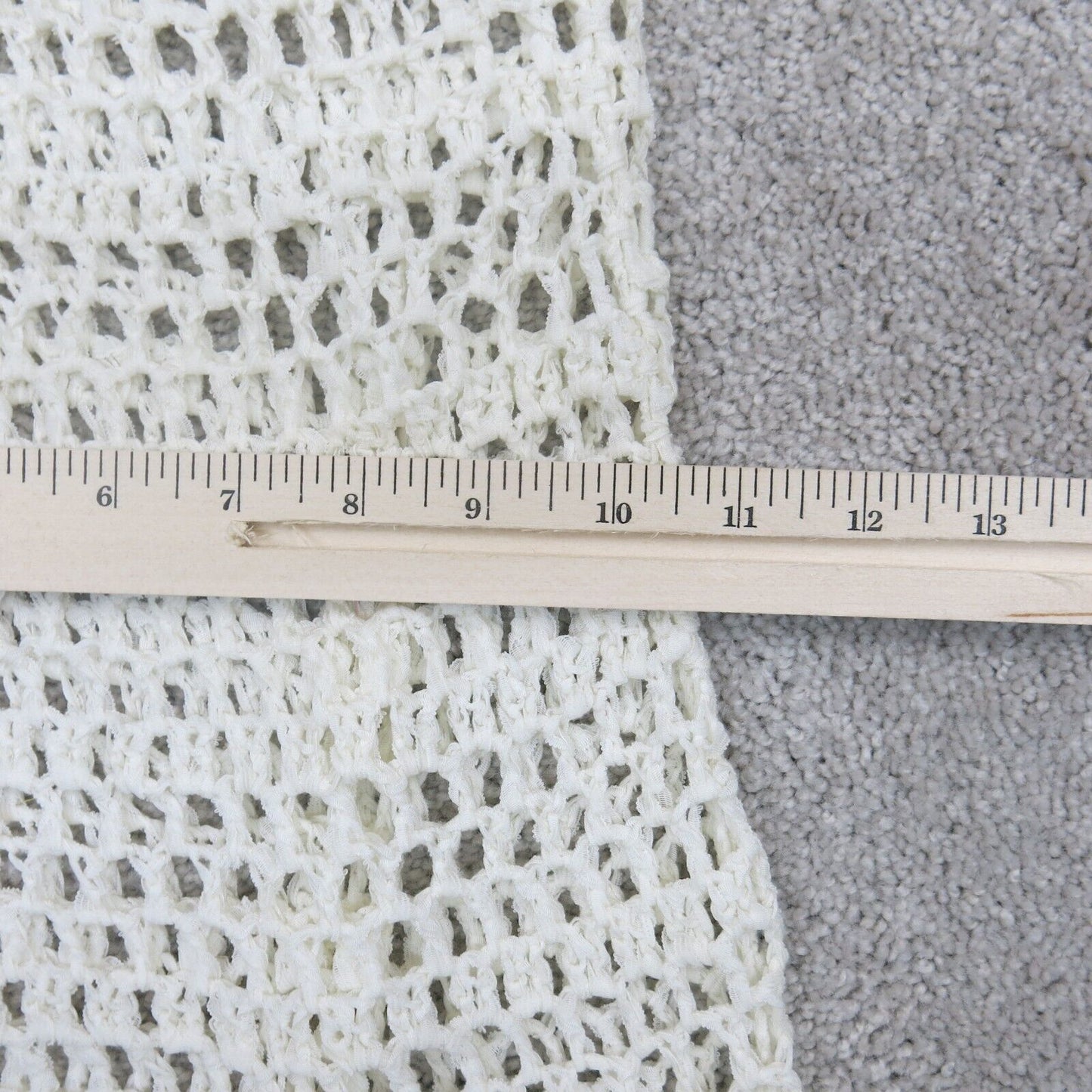 Divided By H&M Womens Sheath Dress Scoop Neck Sleeveless Eyelet White Size 2