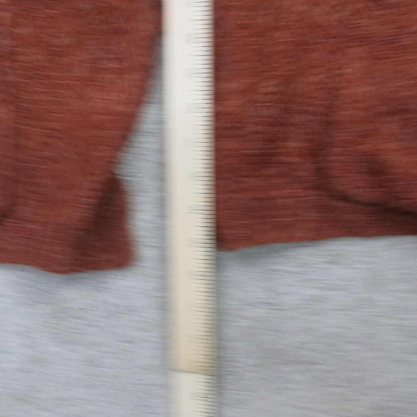 Forever 21 Womens Cardigan Sweater Open Front Pockets Dark Orange Size Small