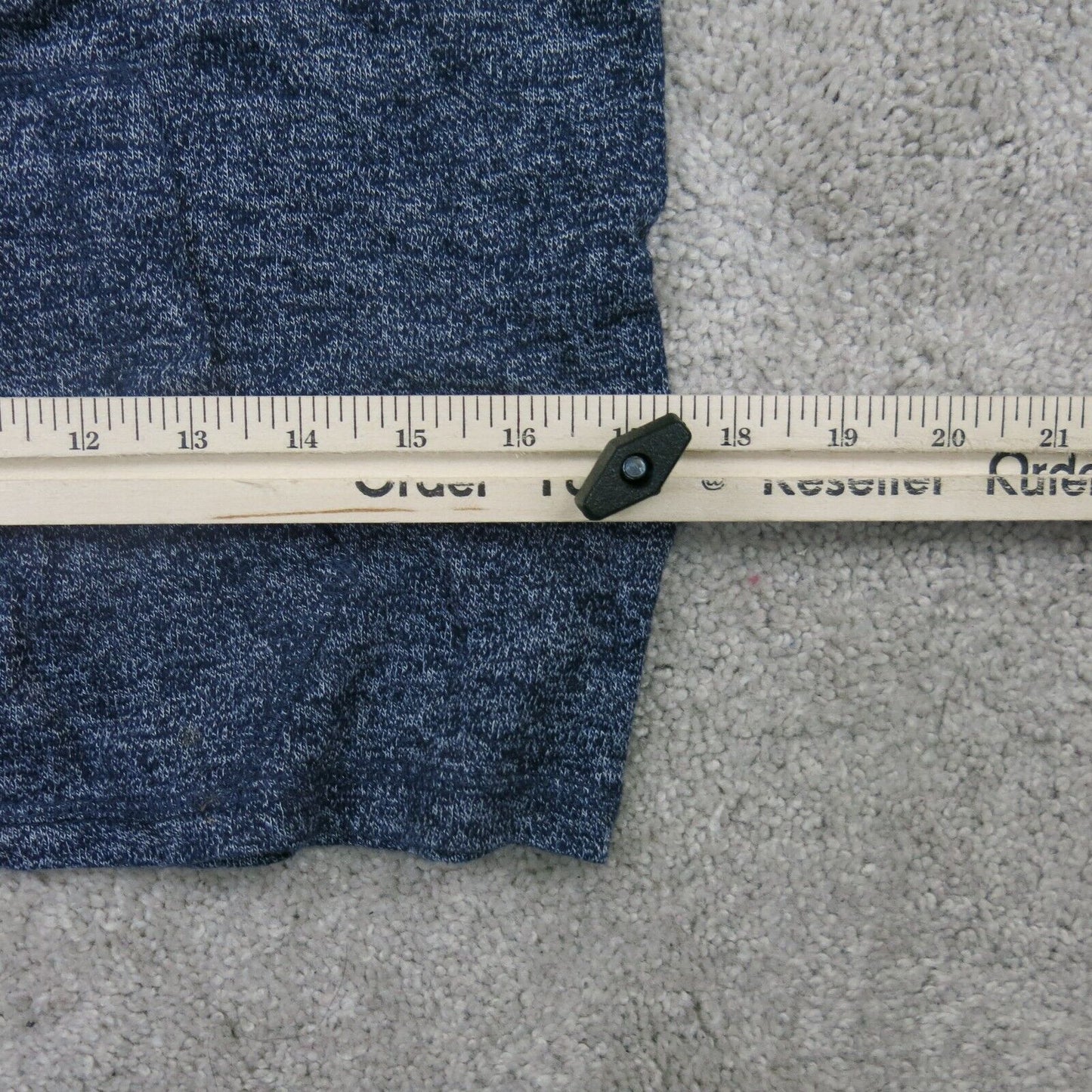 Hollister Women Hoodie Sweatshirt Long Sleeve Kangaroo Pockets Blue White Size S