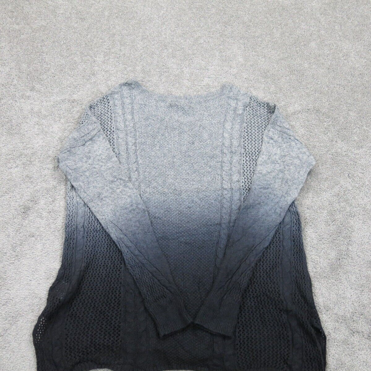American Eagle Outfitter Womens Pullover Sweater Knit Long Sleeves Gray Size XS