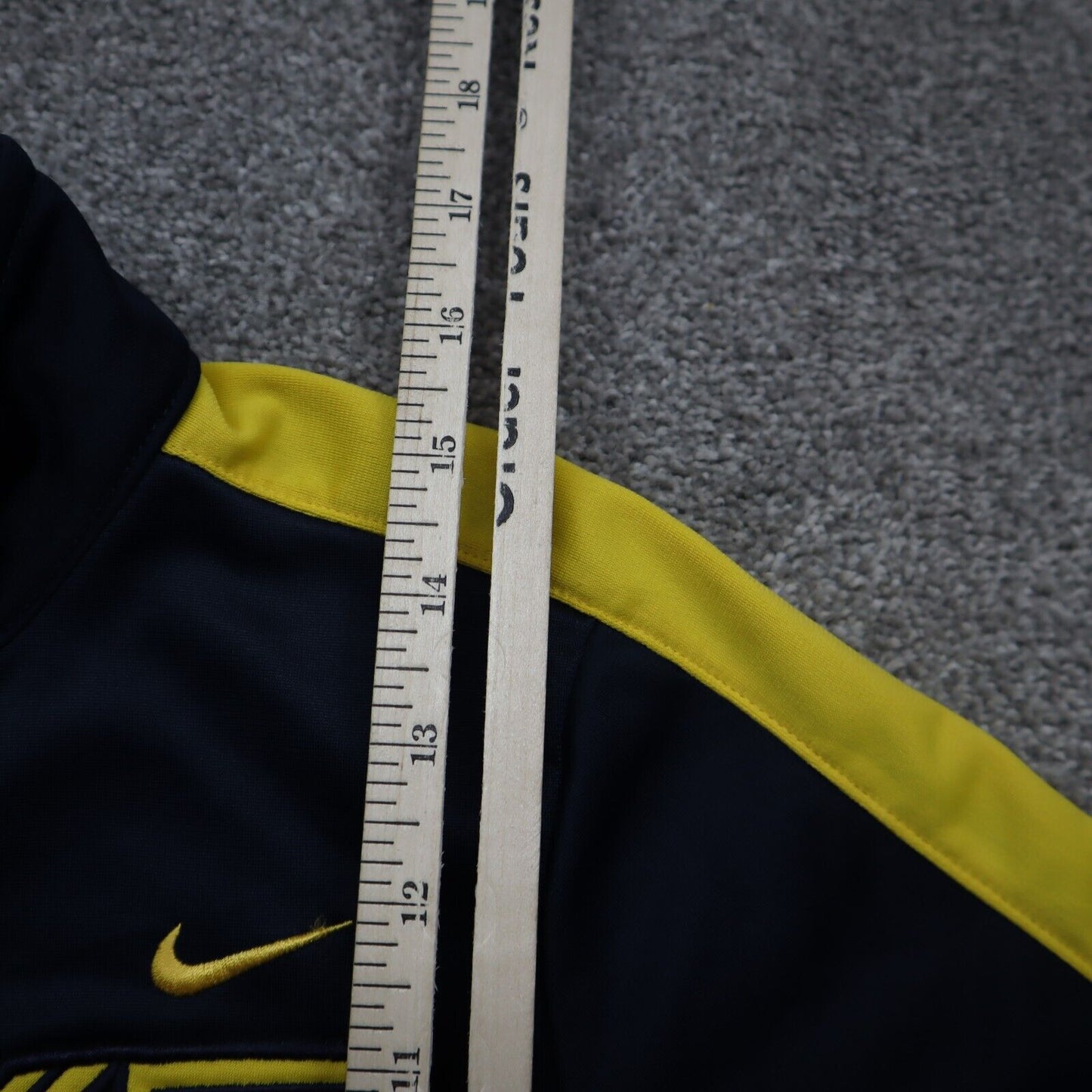 Nike Jacket Girl Size 3T Navy Blue Long Sleeve Full Zip Athletic Sports Logo