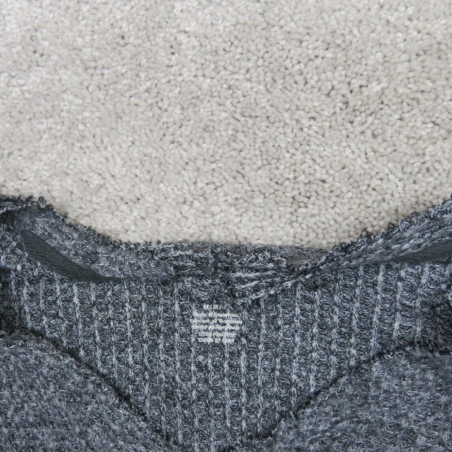 American Eagle Womens Hanley Sweater Knitted Long Sleeves Dark Gray Size Medium