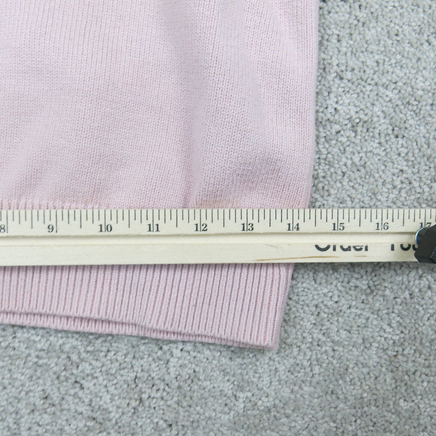 Victoria Secret Womens Pullover Sweater Crew Neck Long Sleeves Pink Size X Small