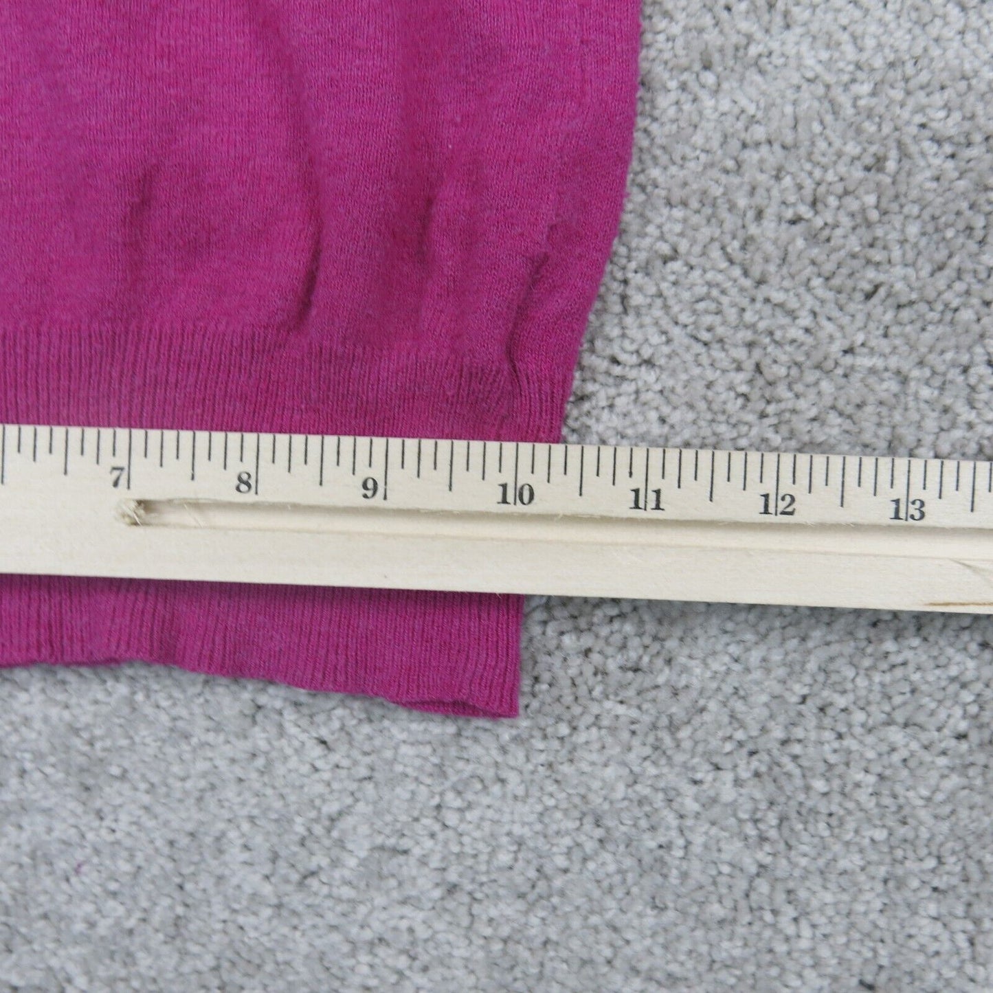 Mossimo Womens Pullover Sweater Long Sleeves Ribbed Cuff Hem Pink Size X Small
