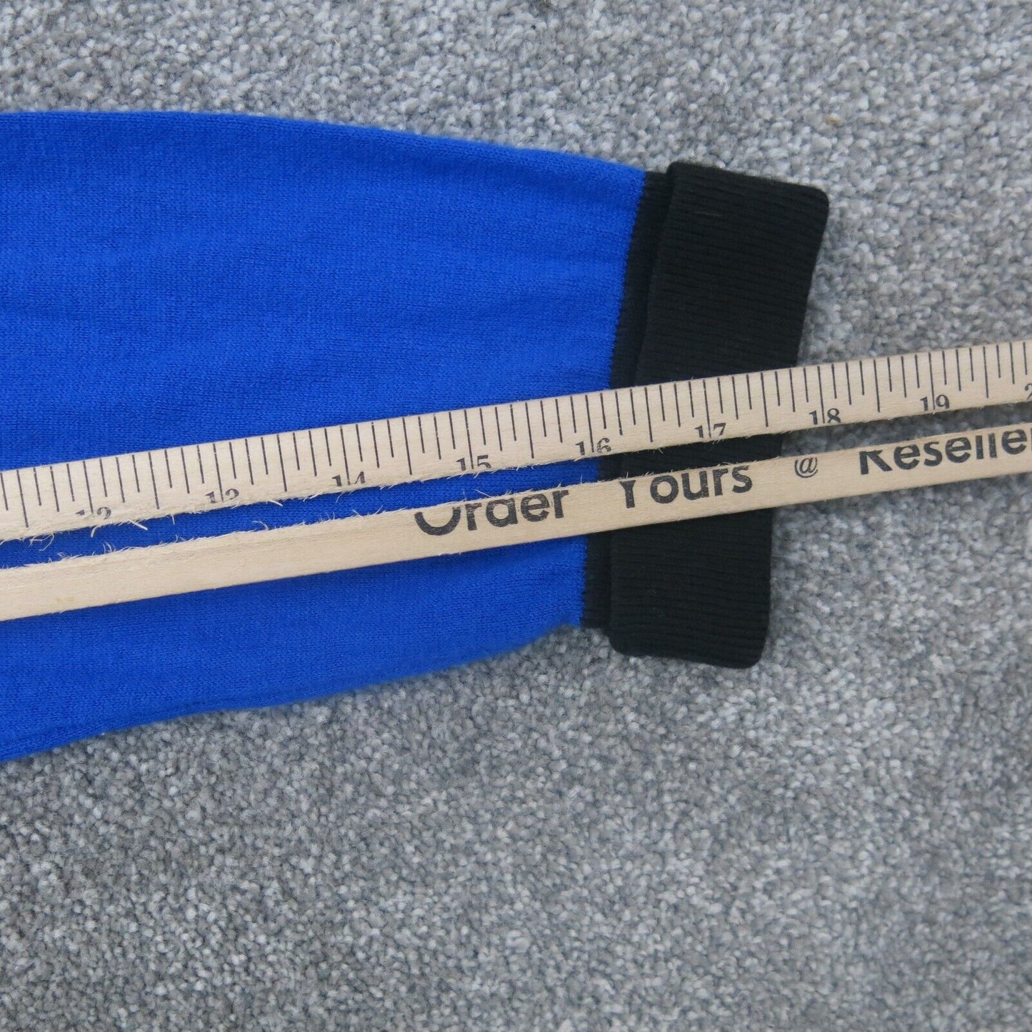 Michael Kors Men Pullover Sweater Knitted Long Sleeves V Neck Blue Black Size 2X