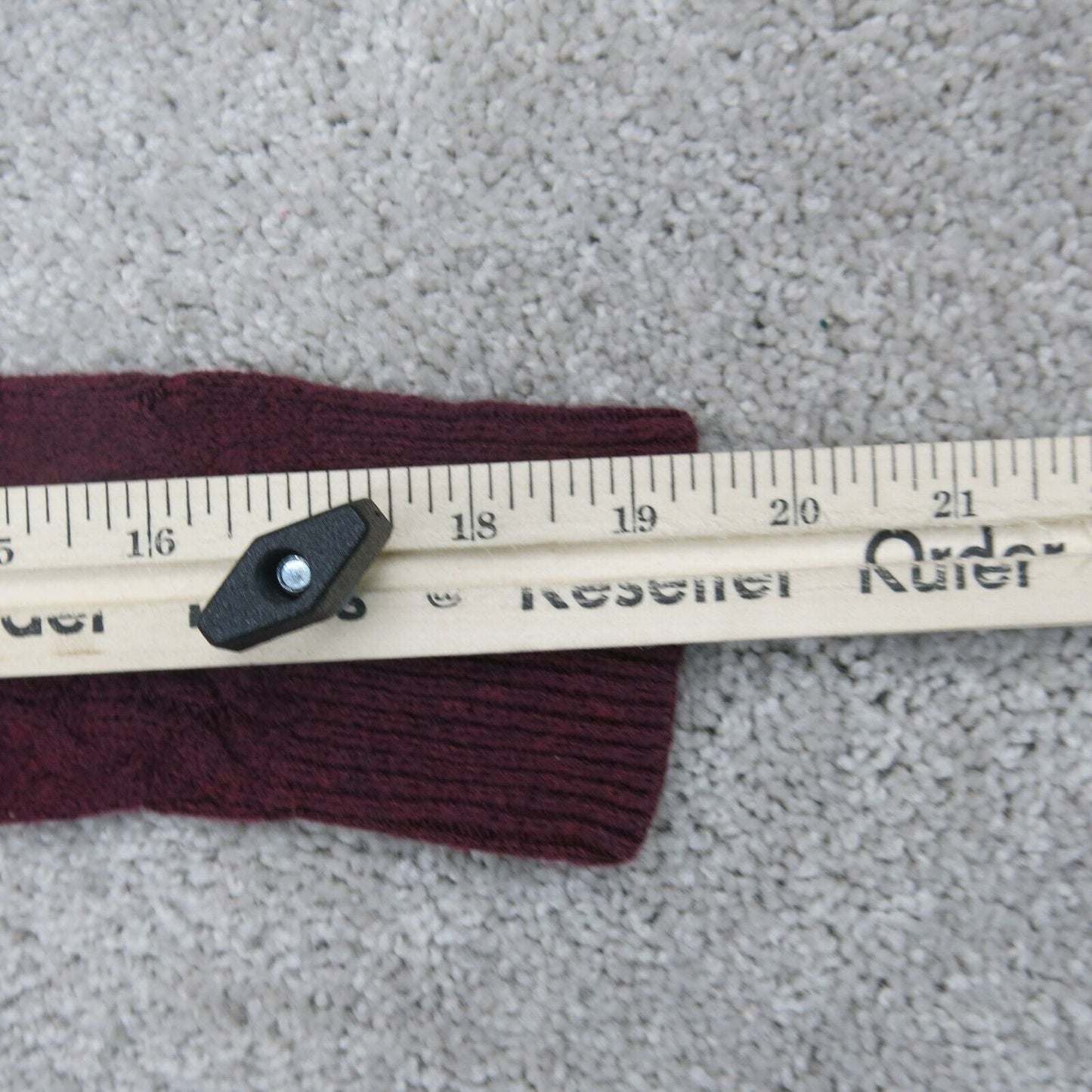 American Eagle Outfitters Womens Sweater Knitted Long Sleeve Red Size Small