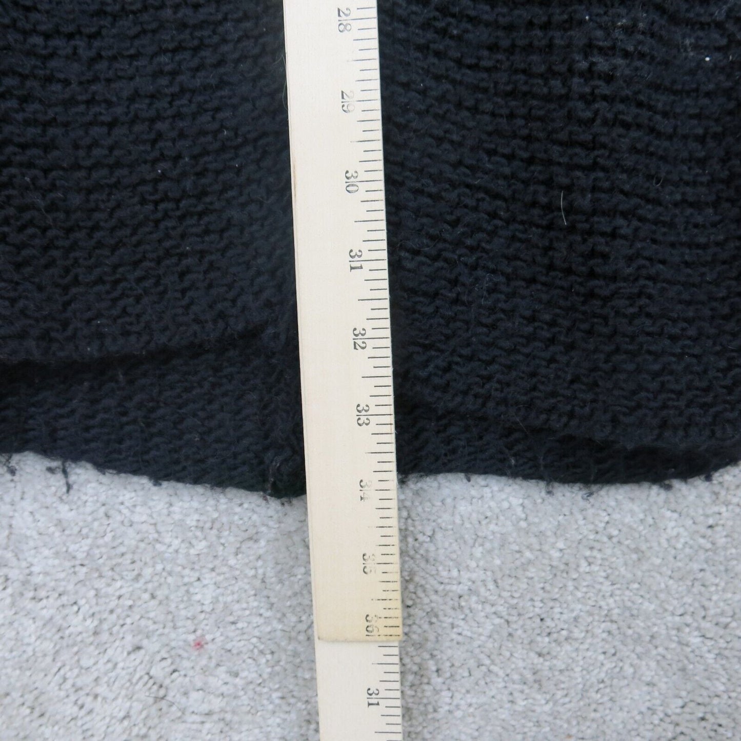Express Womens Sweater Cardigan Open Front Knitted Cap Sleeves Black Size XS