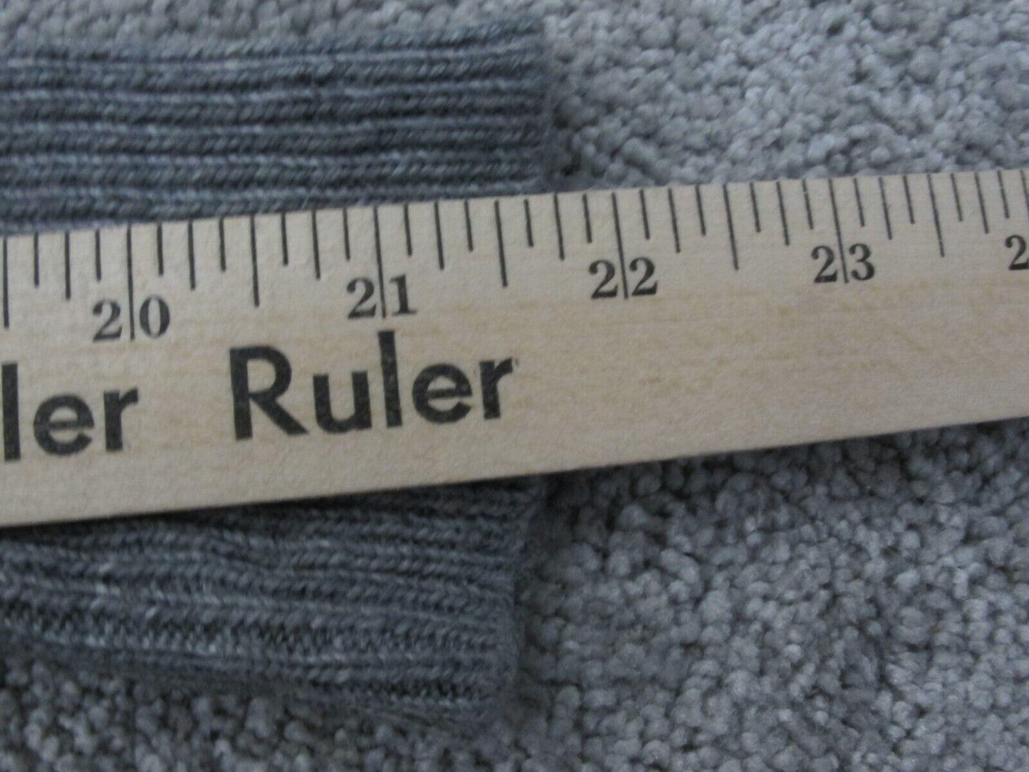 J. Crew Womens Cardigan Knitted Sweater Open Front Long Sleeves Gray Size Medium