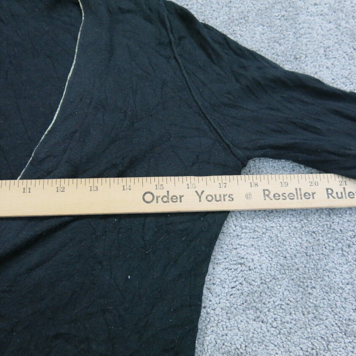 Banana Republic Womens Cardigan Sweater Front Button Long Sleeve Pocket Black S