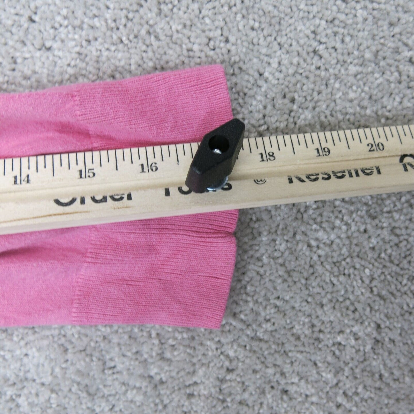 Talbots Womens Cardigan Sweater Jeannette Thomas Pima Cotton Pink SZ ?