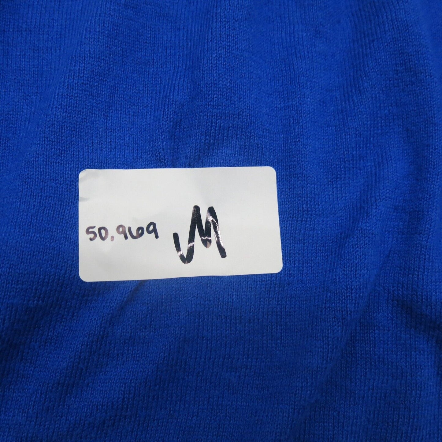 Michael Kors Men Pullover Sweater Knitted Long Sleeves V Neck Blue Black Size 2X