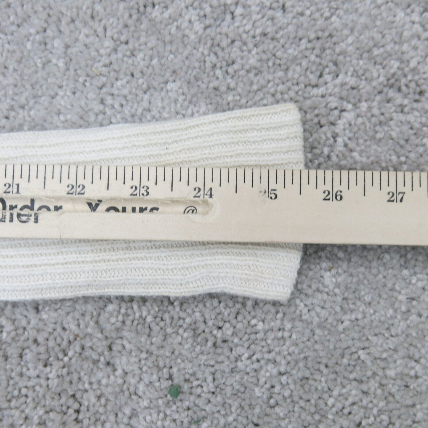 American Eagle Womens Fitted Sweater Knitted Long Sleeves Logo White Size Medium