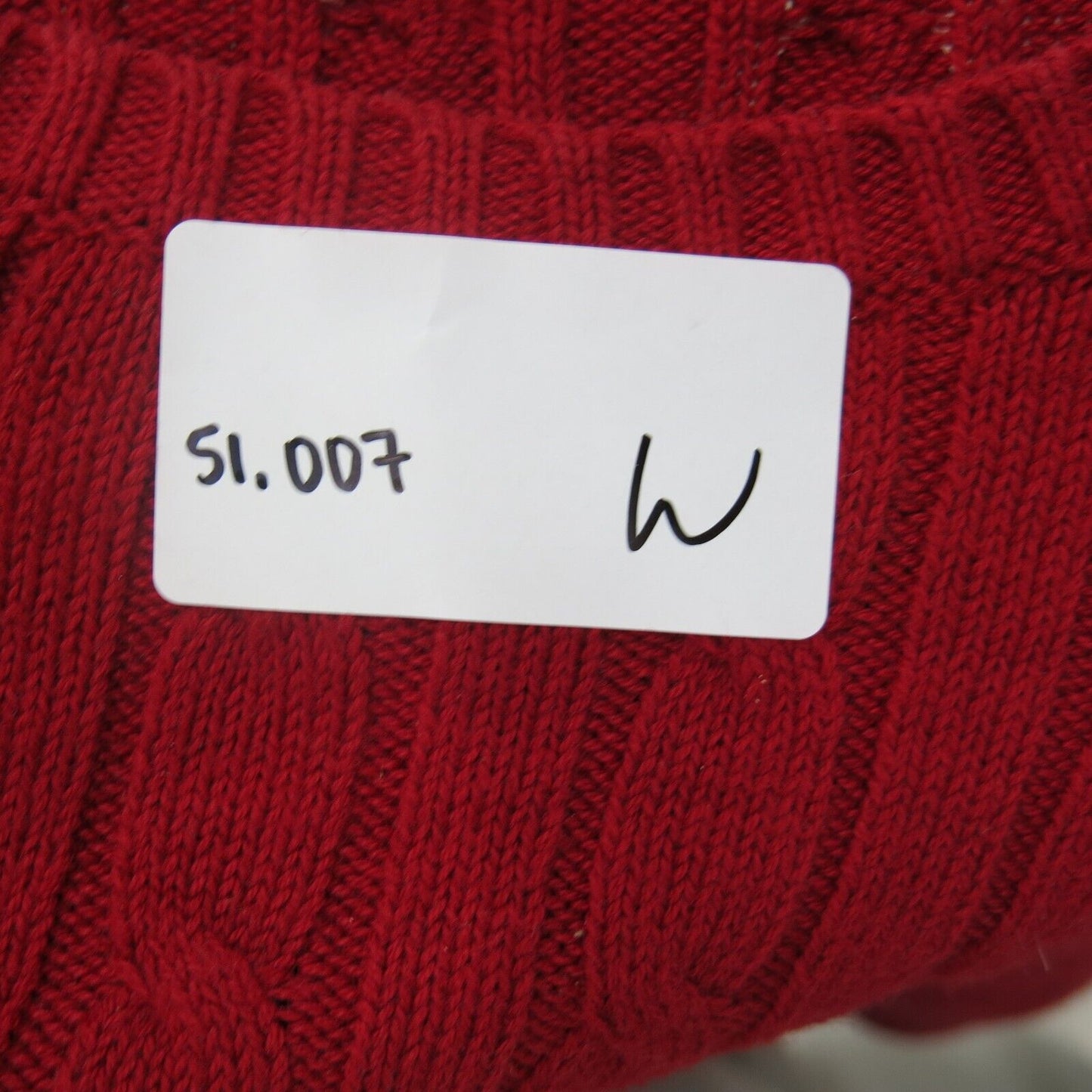 ST John's Bay Womens Sweater Knitted Pullover Long Sleeve Crew Neck Red Size M