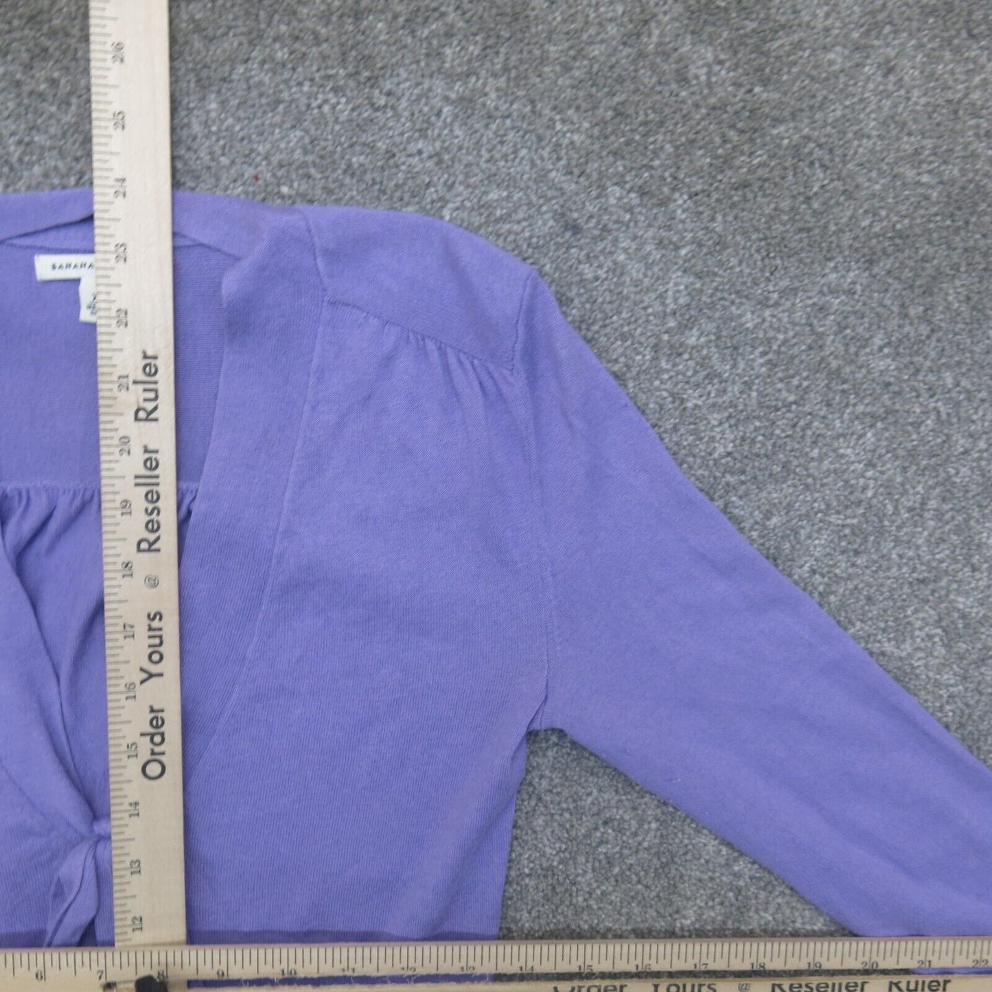 Banana Republic Womens Pullover Sweater Knitted Long Sleeves Purple Size XS
