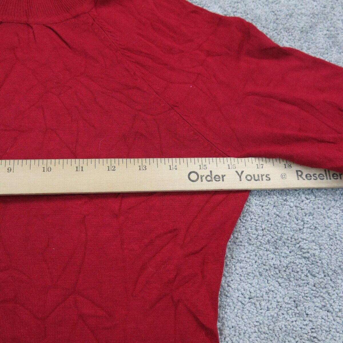 Express Women Pullover Sweater Knitted Long Sleeve Turtle Neck Red Size Small