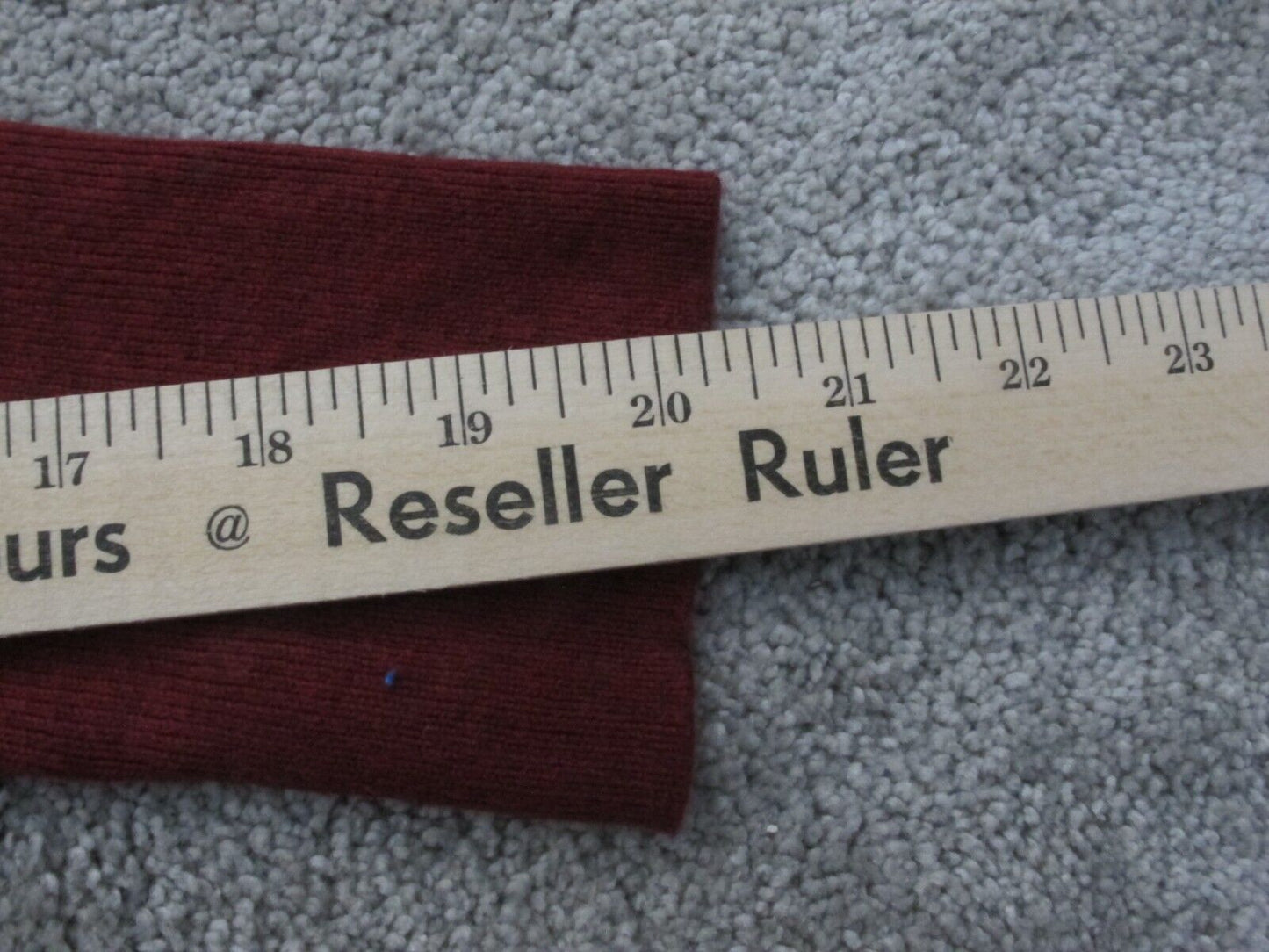 White Black House Market Womens Pullover Knitted Sweater Long Sleeve Red Size M