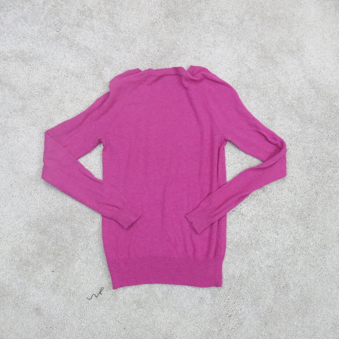 Mossimo Womens Pullover Sweater Long Sleeves Ribbed Cuff Hem Pink Size X Small