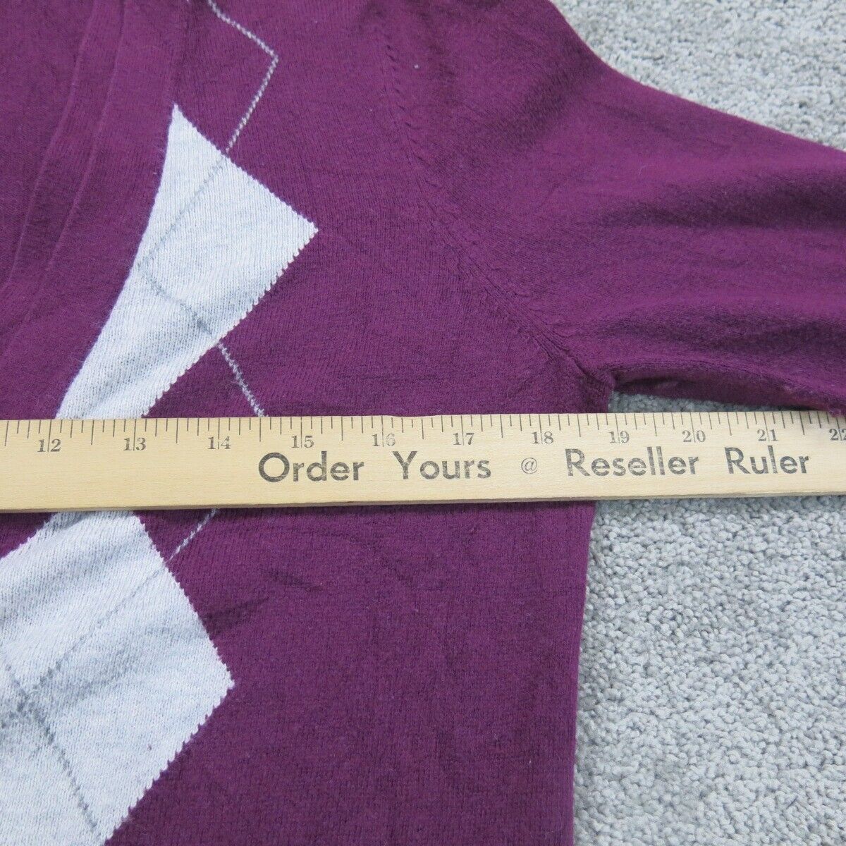 Banana Republic Women Knitted Cardigan Sweater Long Sleeve Purple Size Medium