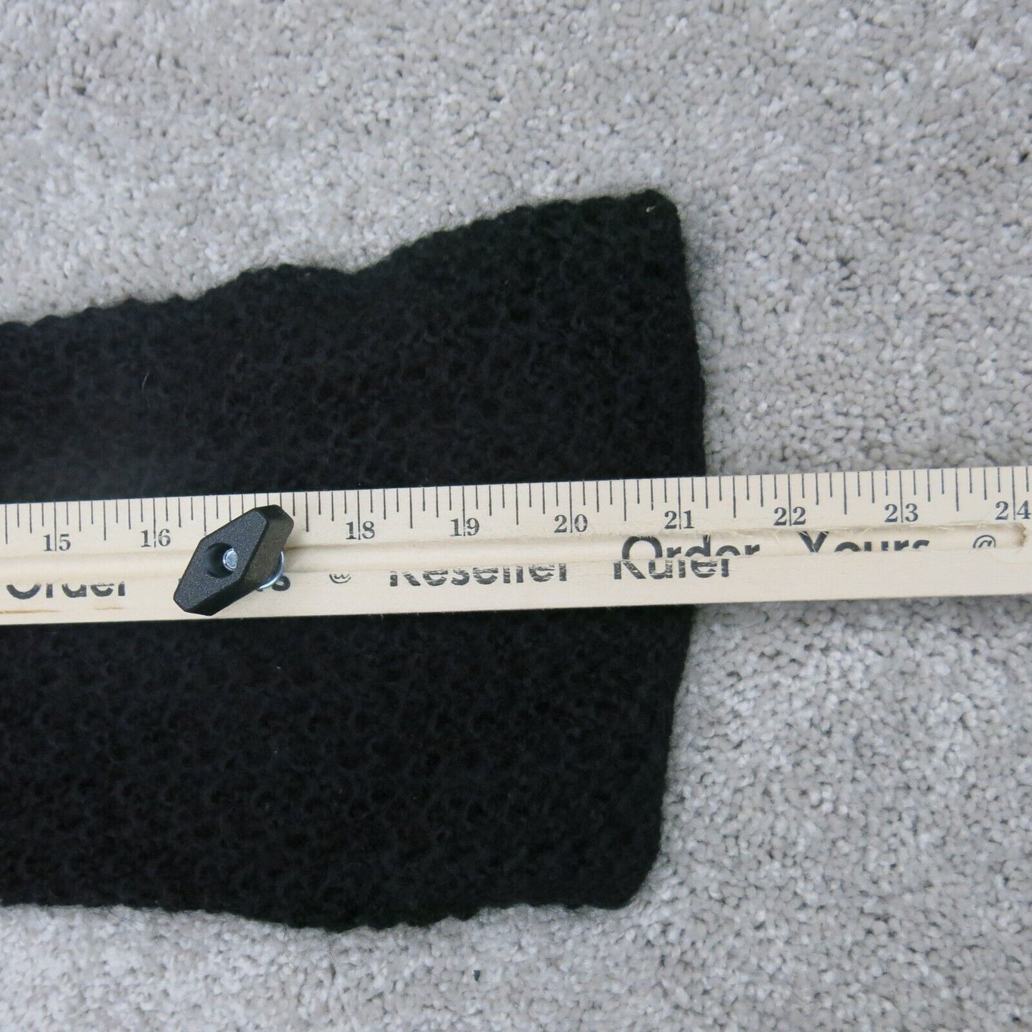 Banana Republic Womens Cardigan Sweater Open Front Long Sleeves Black Size Large