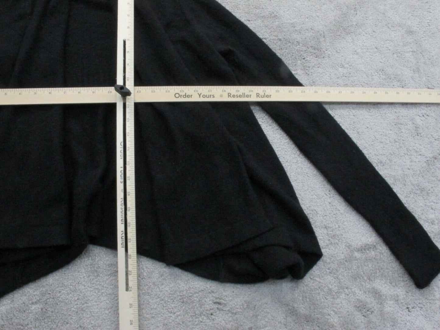 Express Womens Cardigan Sweater Open Front Long Sleeves Black Size Small