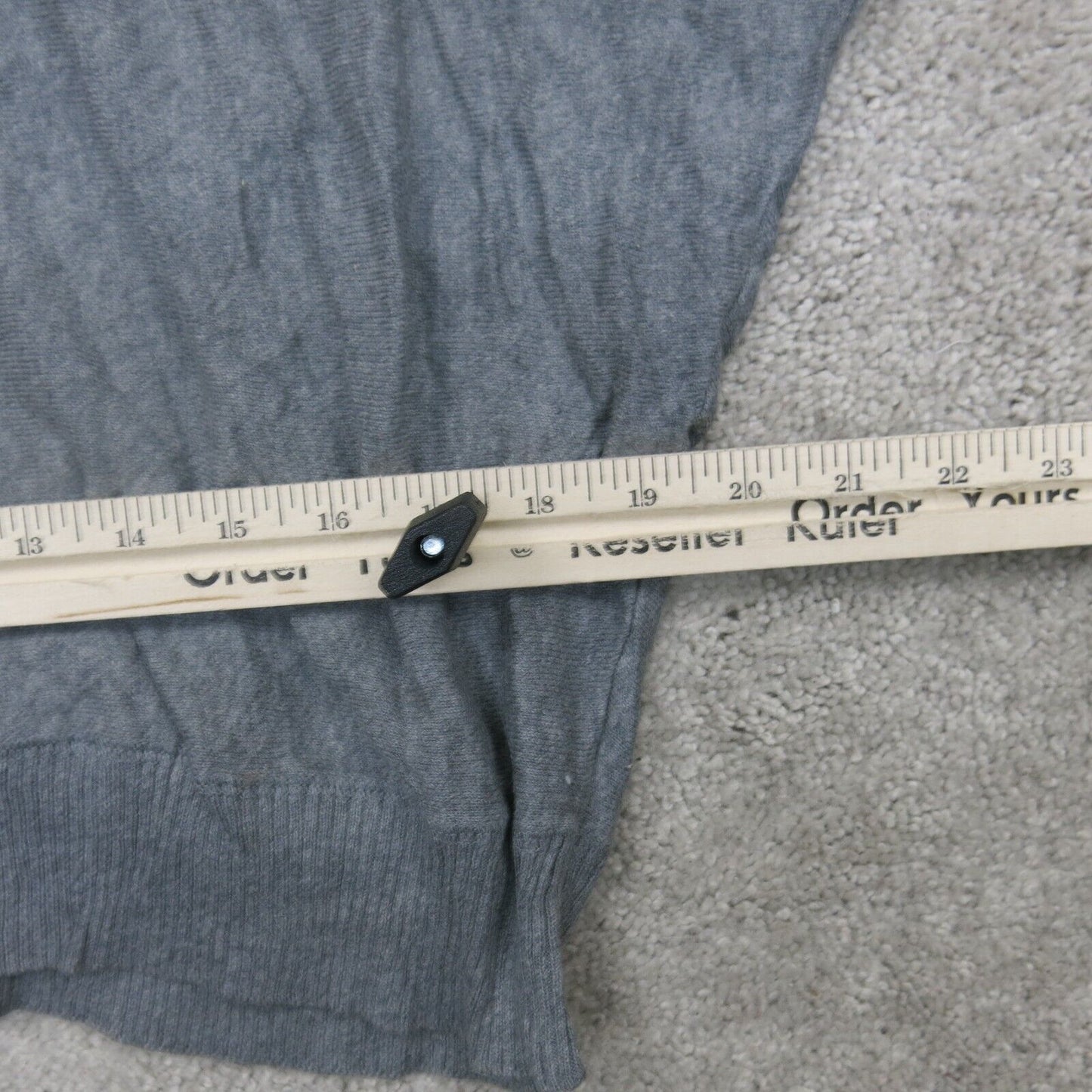 Forever 21 Womens Pullover Sweater Knitted Long Sleeves Turtleneck Gray SZ Small