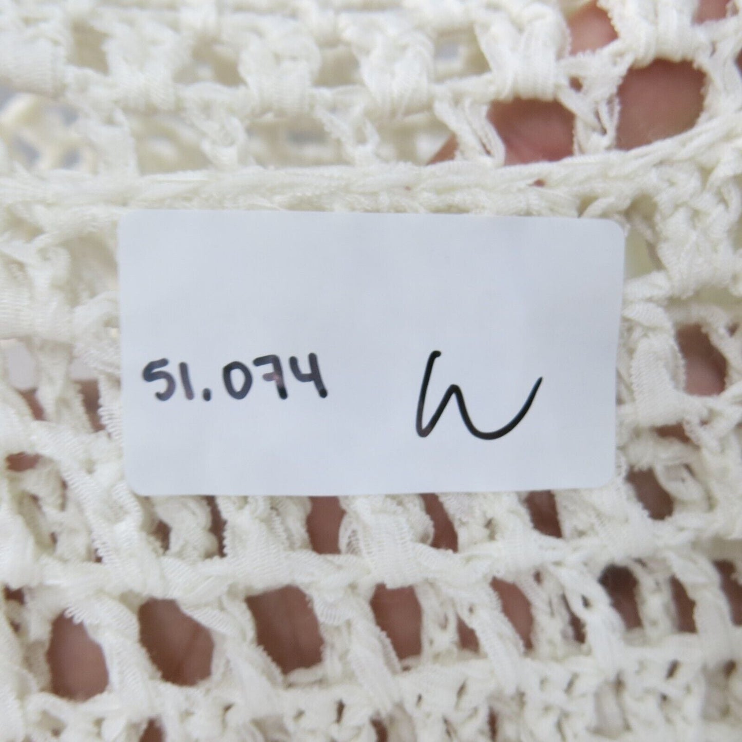 Divided By H&M Womens Sheath Dress Scoop Neck Sleeveless Eyelet White Size 2