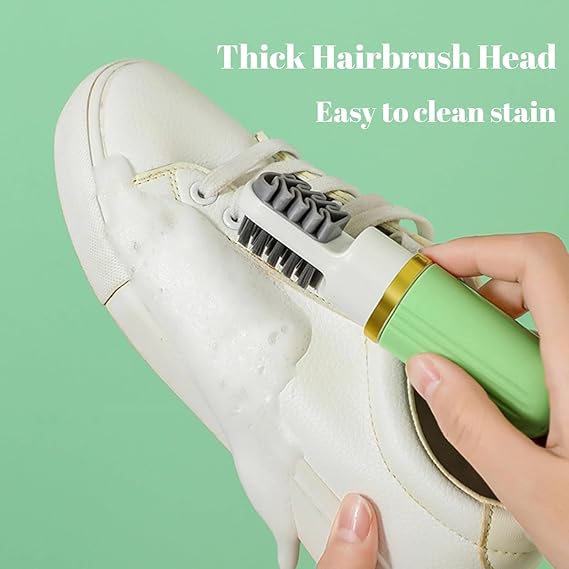 3 In 1 New Shoe Cleaning Brush with Spray