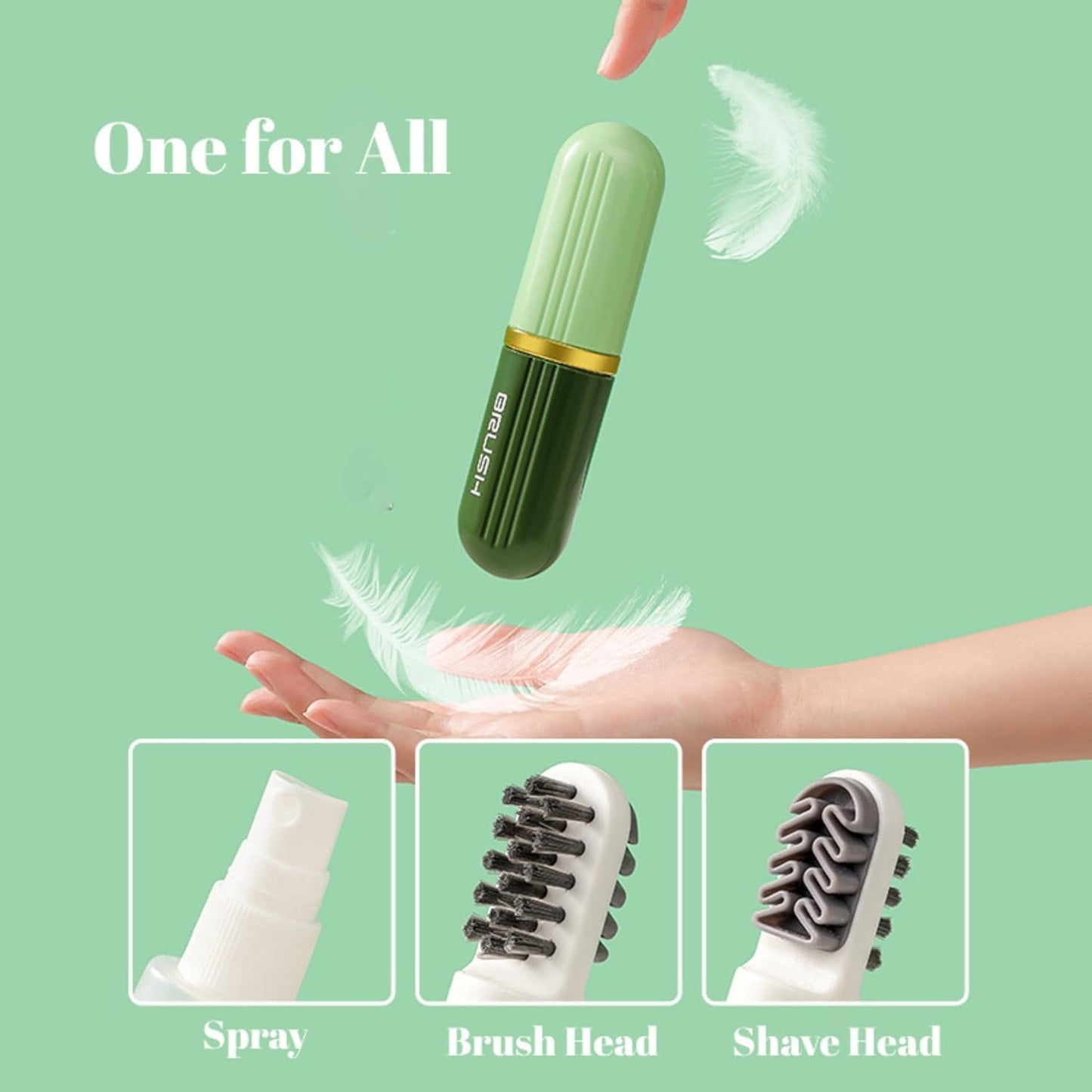 3 In 1 New Shoe Cleaning Brush with Spray