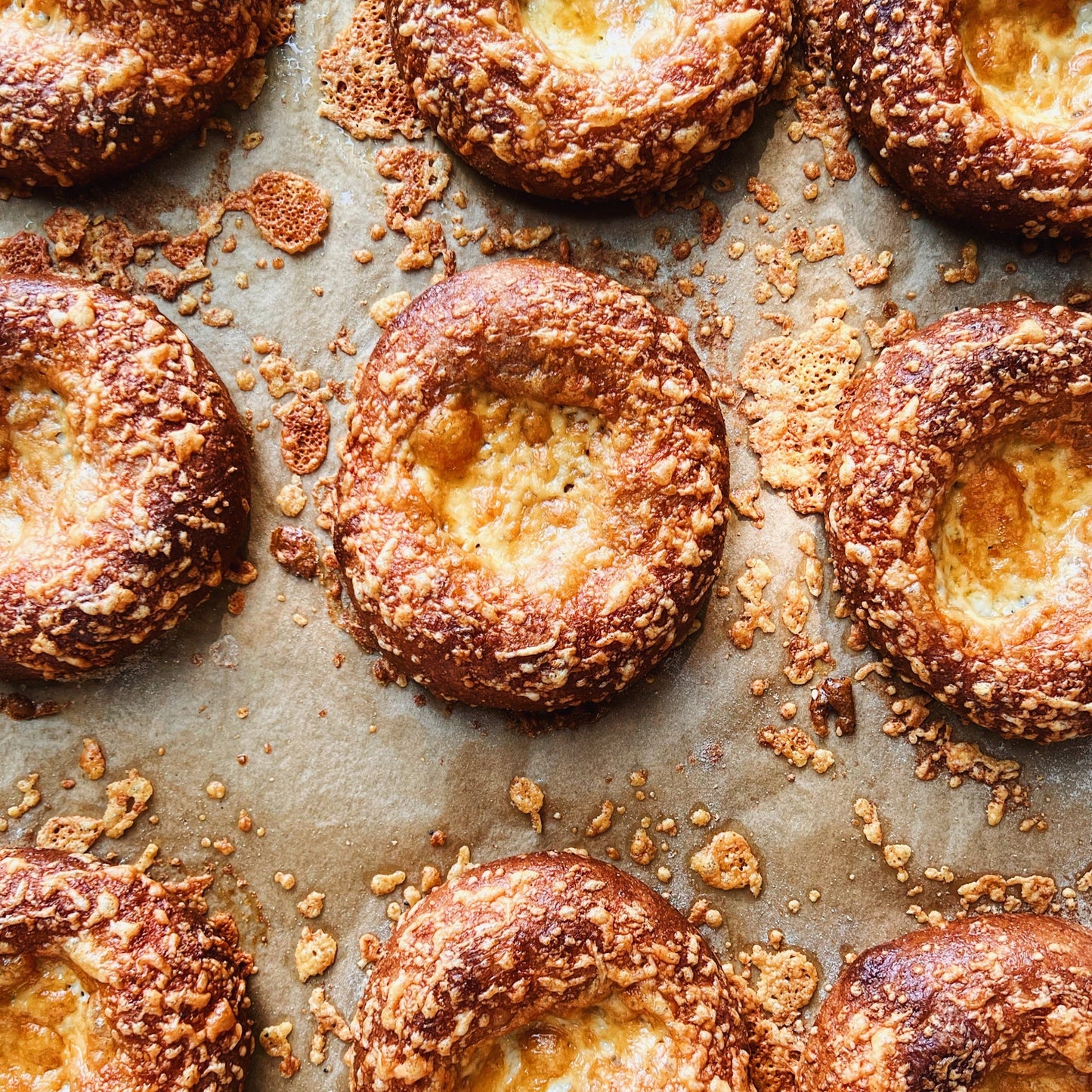 Cheesy Brioche Buns