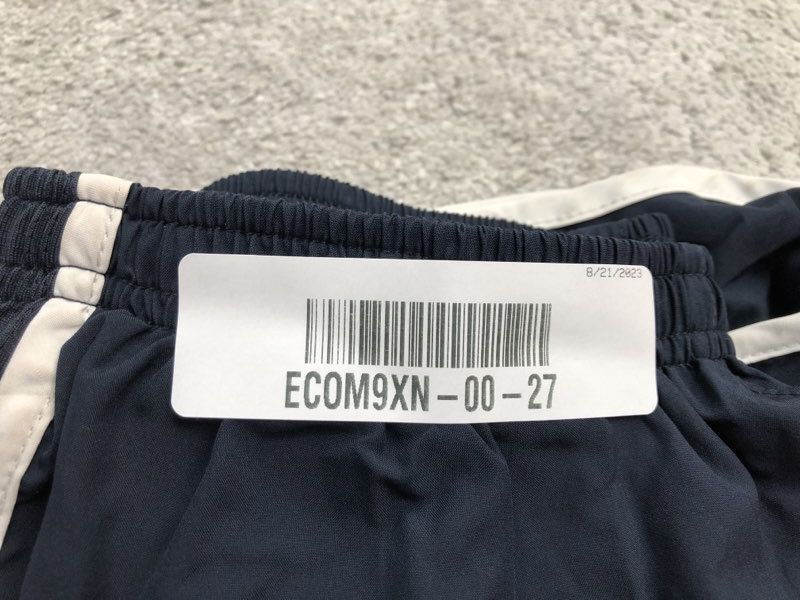 Nike Shorts Womens W23 Blue Activewear Athletic Running Jogging Embroidered Logo