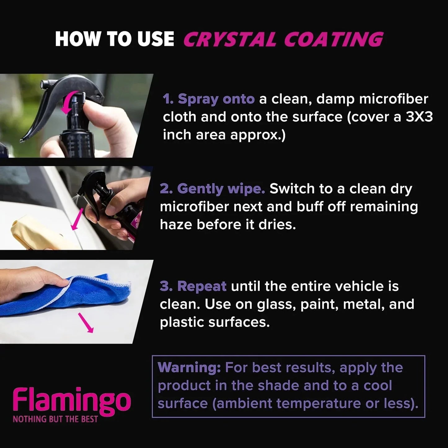 Crystal Coating Liquid Spray Polish