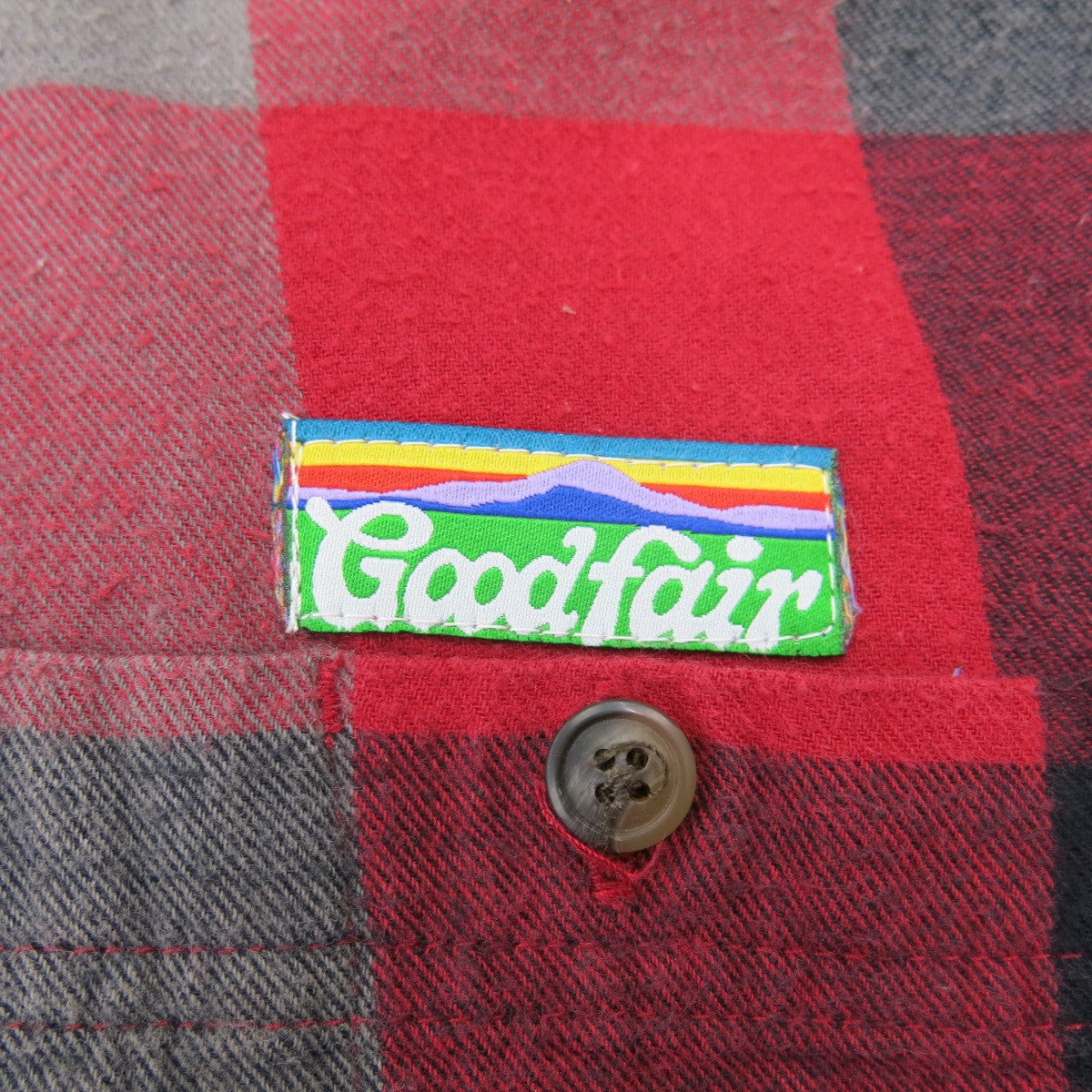 Goodfair Branded Pre - Loved Flannel Shirt