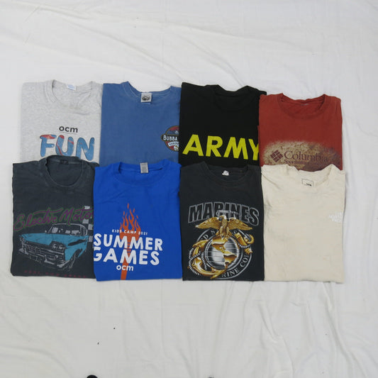 100 Lb Bale Cotton Tshirt + Polo Distressed (Pickup Only)