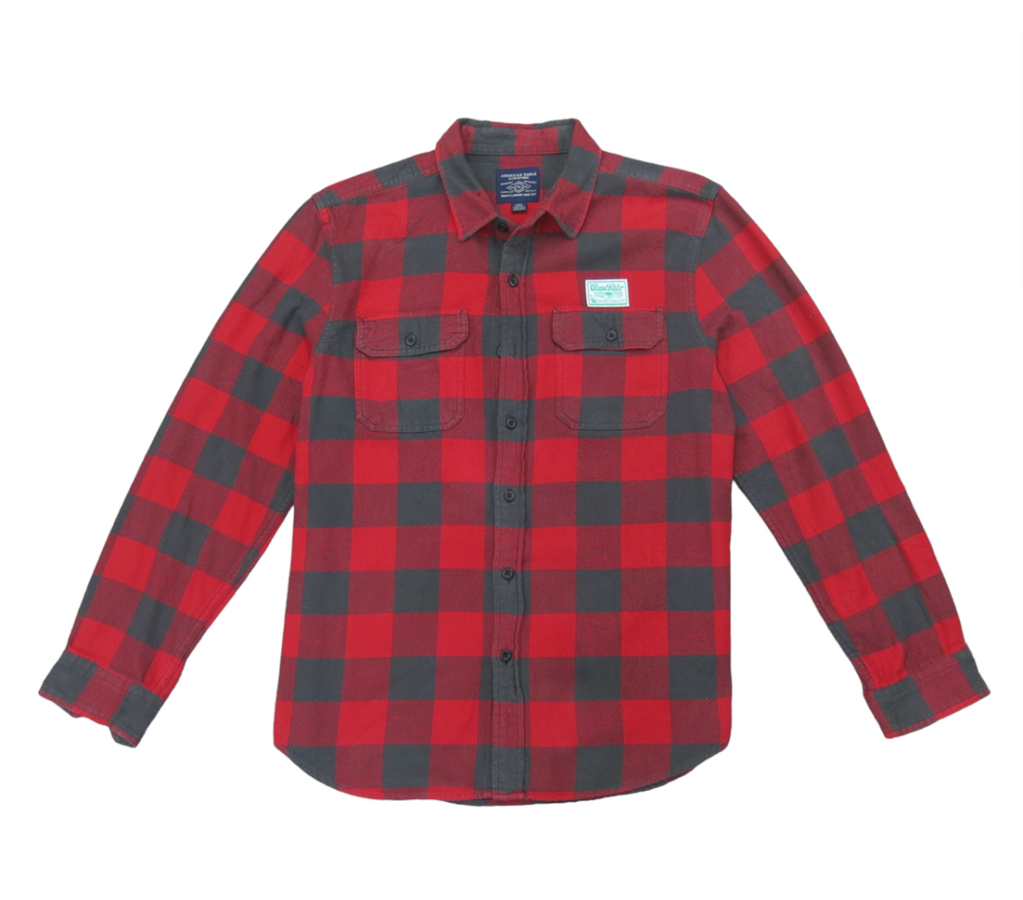 Goodfair Branded Pre - Loved Flannel Shirt