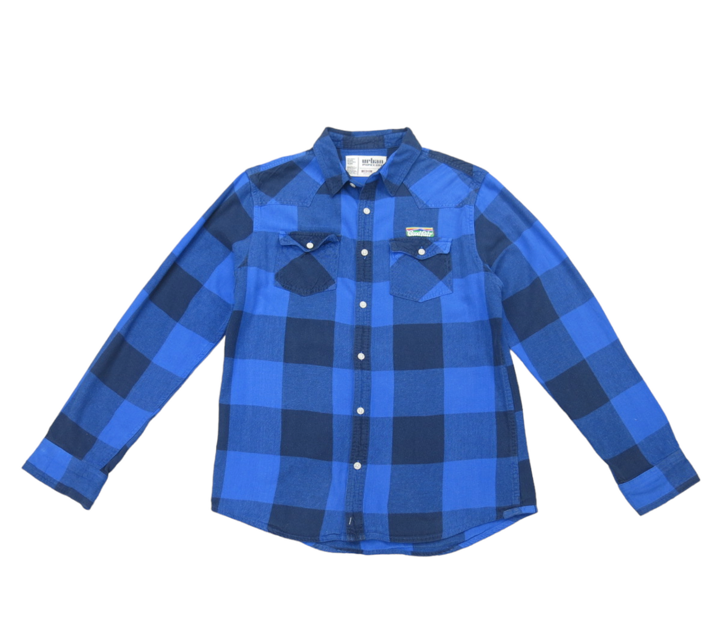 Goodfair Branded Pre - Loved Flannel Shirt