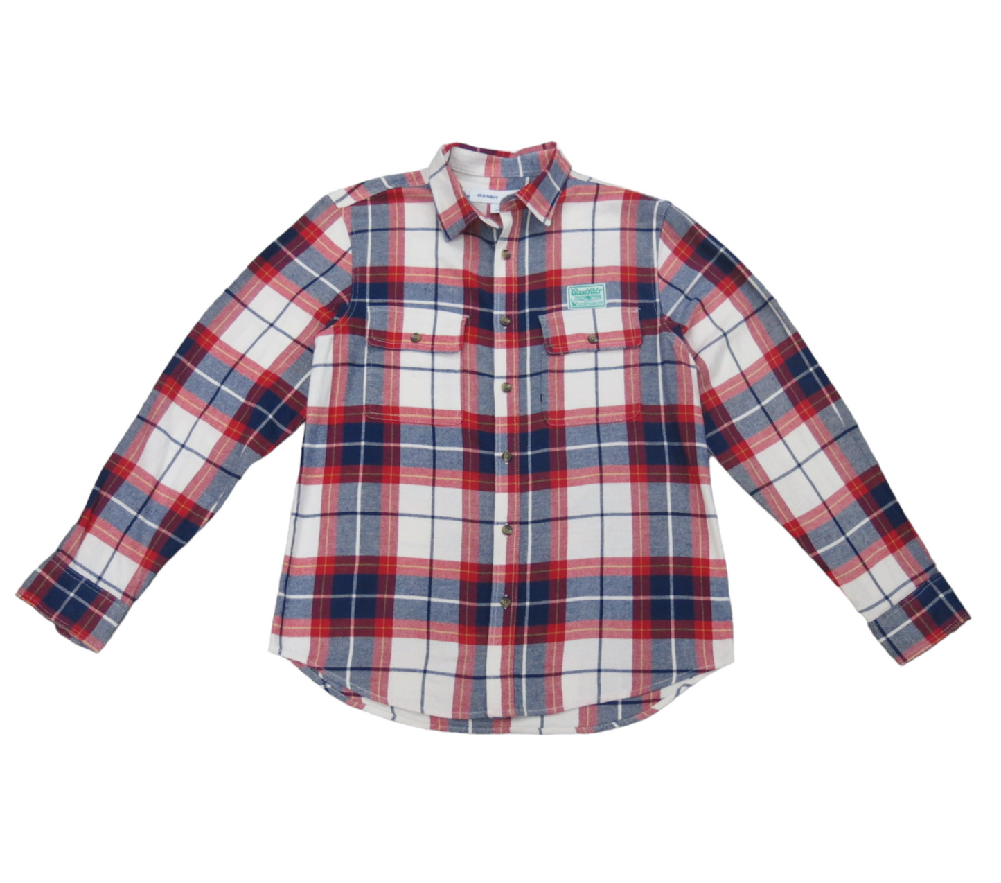 Goodfair Branded Pre - Loved Flannel Shirt