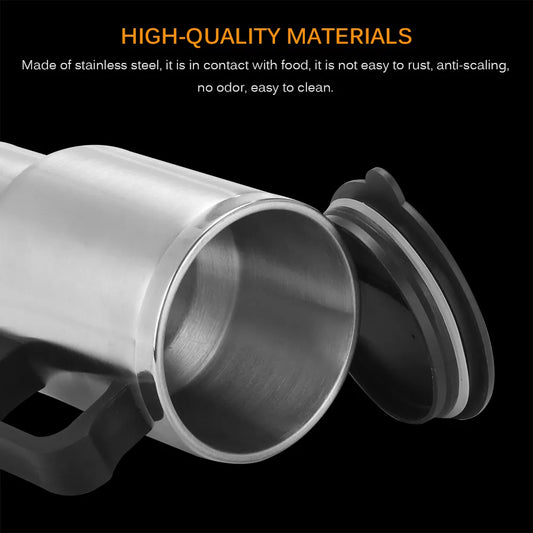 Heated Travel Mug 12v 450ml Stainless Steel Electric Water Heated Mug Kettle