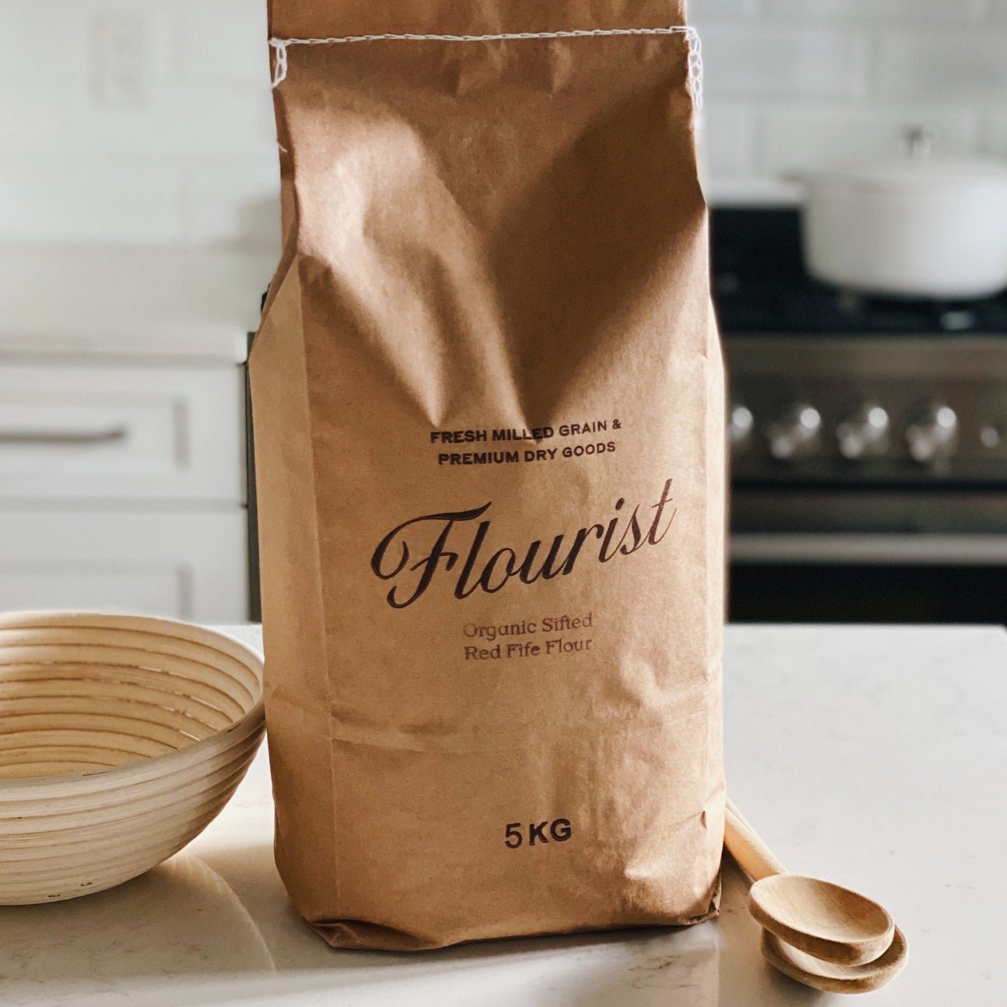 Organic Sifted Red Fife Flour