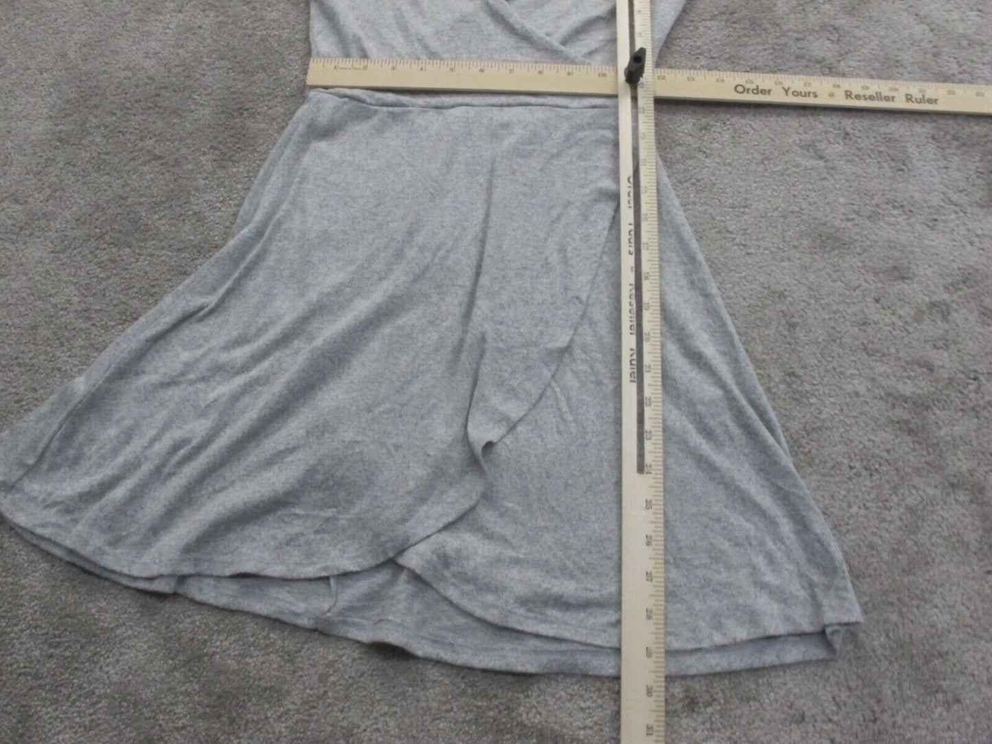Forever 21 Womens A Line Dress Casual Cap Sleeves V Neck White Size Small