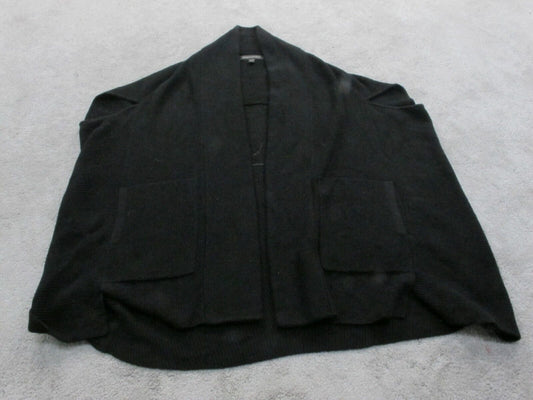 Banana Republic Womens Cardigan Sweater Open Front Sleeveless Black Size XS