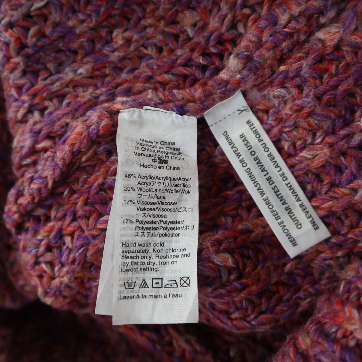 J. Crew Womens Pullover Sweater Knitted Long Sleeves Shoulder Button Red Blue S