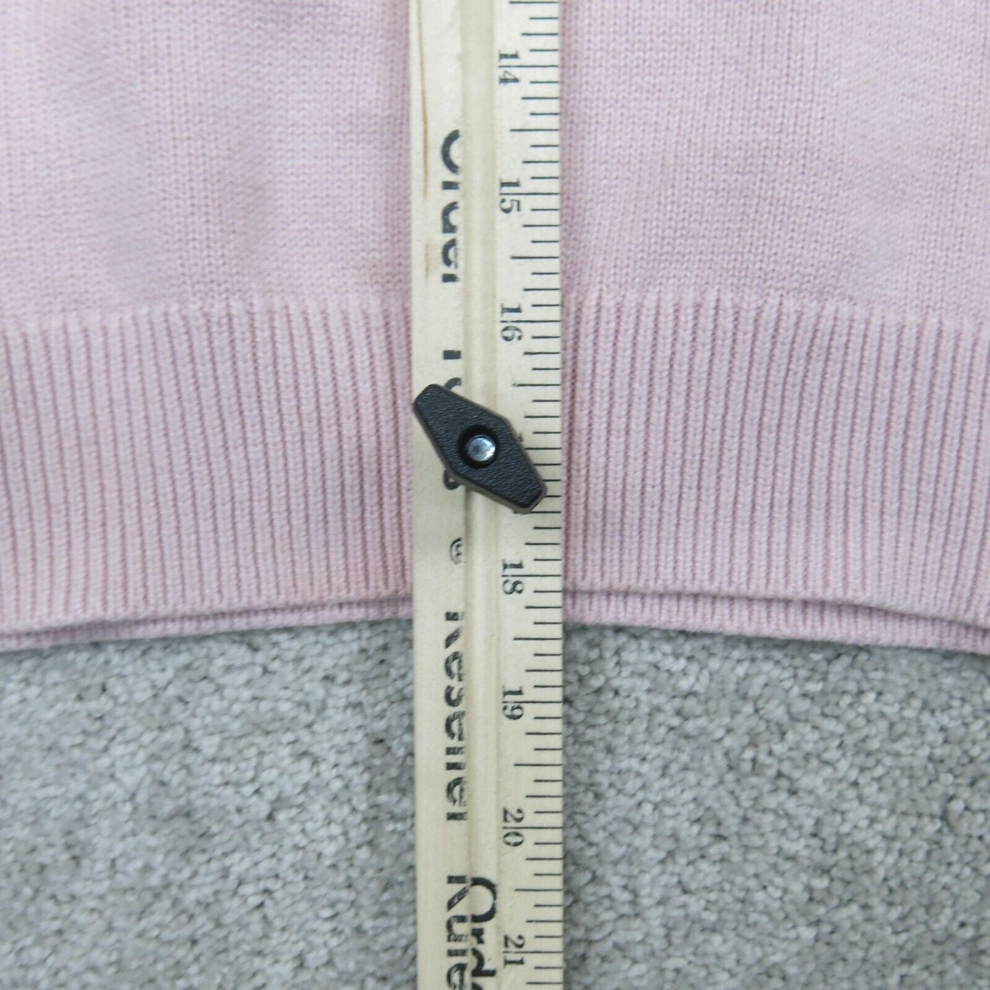 Victoria Secret Womens Pullover Sweater Crew Neck Long Sleeves Pink Size X Small