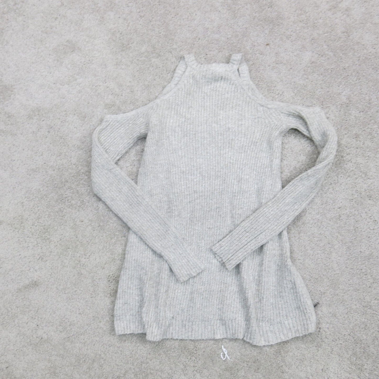 American Eagle Outfitters Womens Sweater Long Sleeves V Neck Off White Size XS