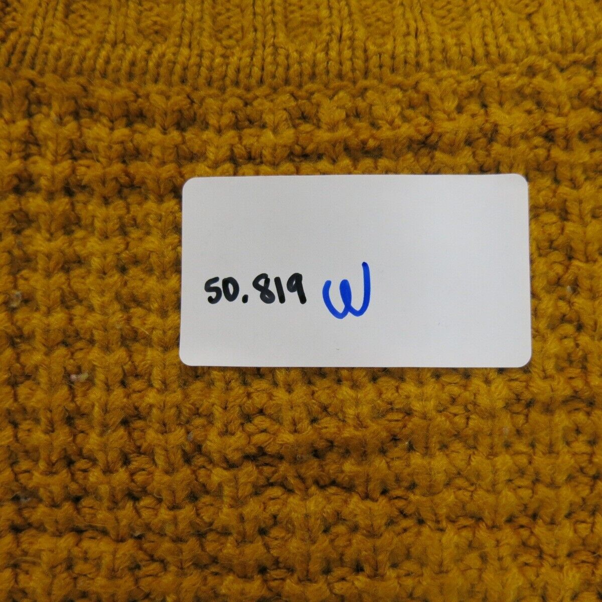 Forever 21 Womens Pullover Cropped Sweater Long Sleeve Crew Neck Yellow Medium