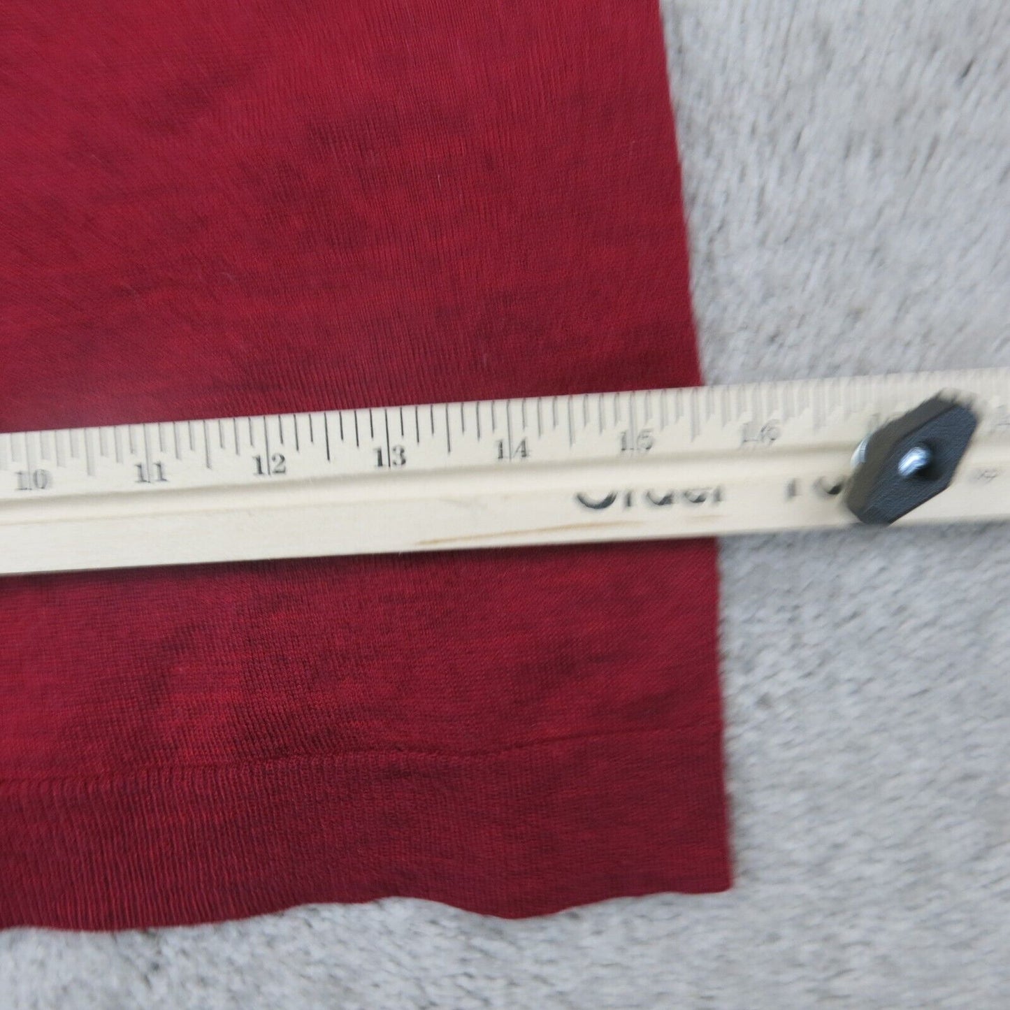 The Limited Womens Pullover Sweater Round Neck Long Sleeves Red Size Large