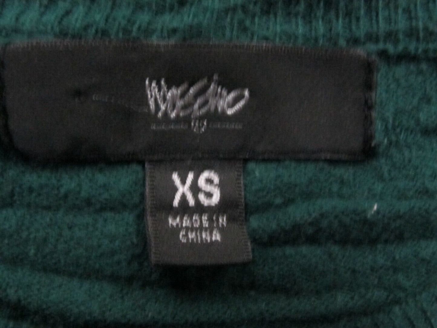Mossimo Womens Pullover Sweater Long Sleeves Crew Neck Olive Green Size XS
