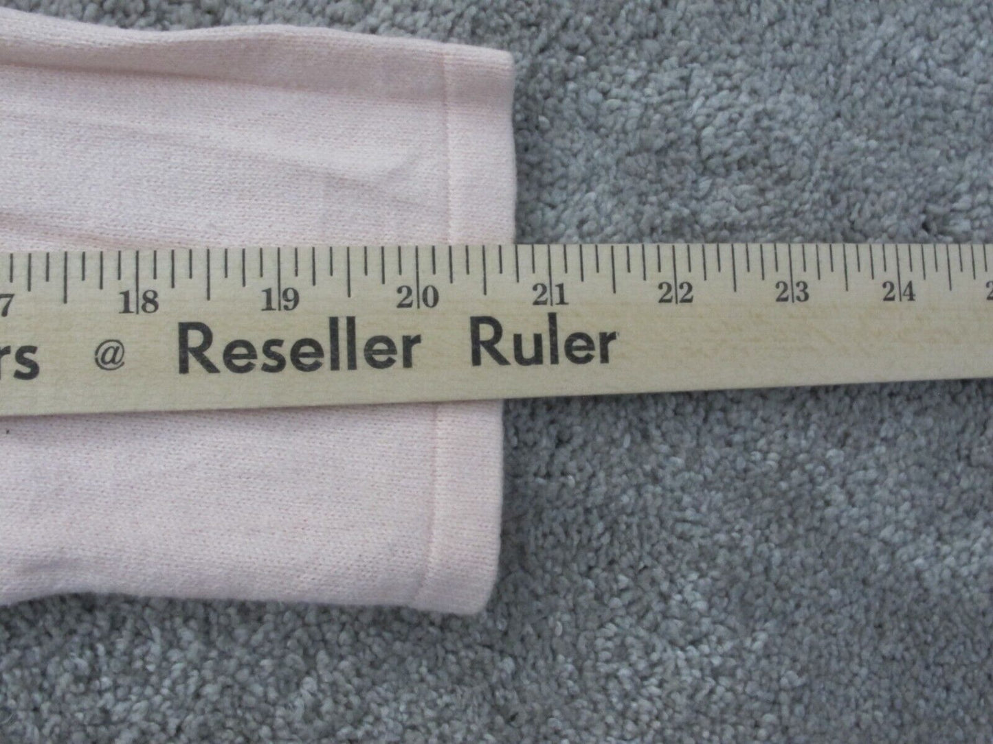 Talbots Womens Pullover Sweater Crew Neck Long Sleeves Light Pink Size Medium
