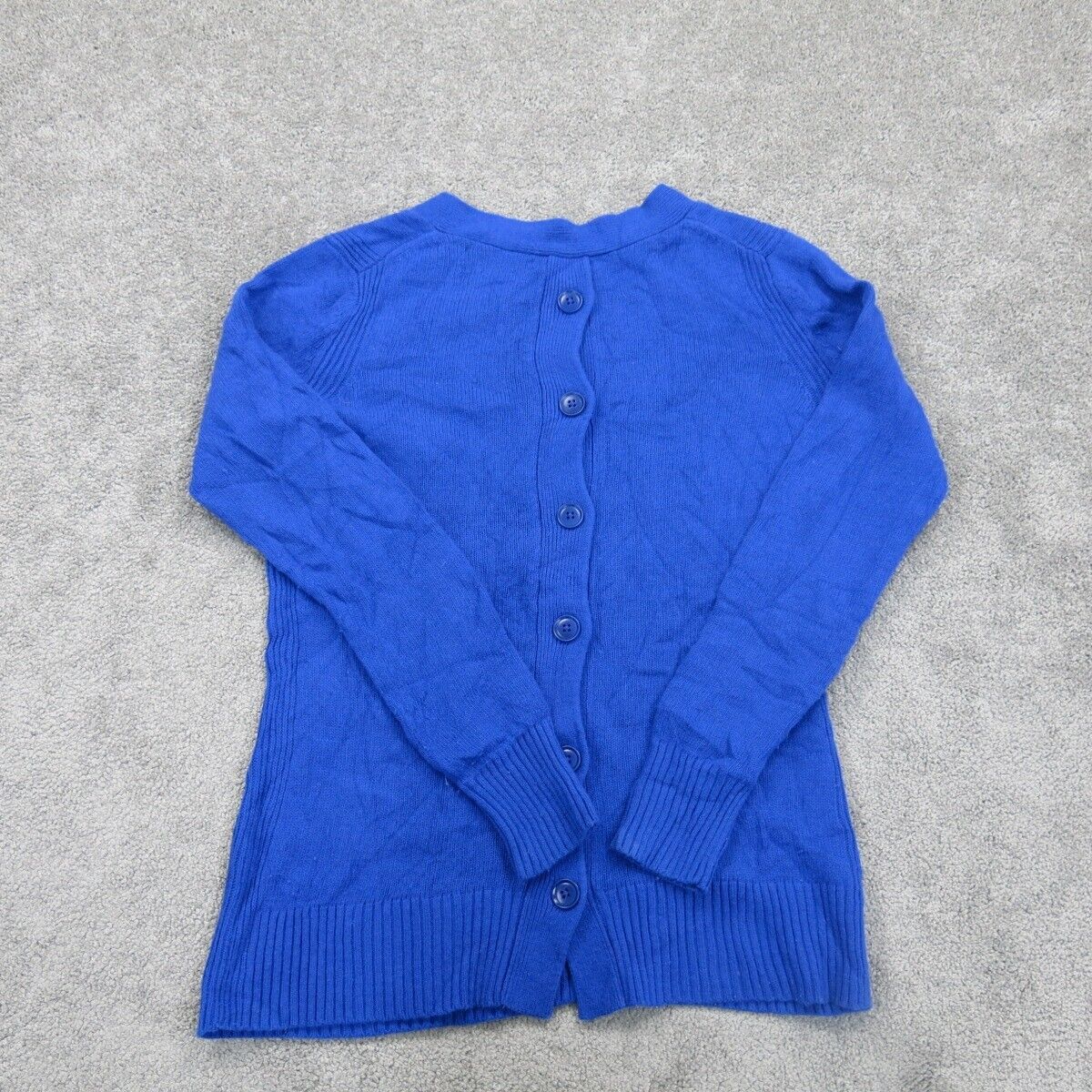 Banana Republic Women Pullover Knitted Sweater Long Sleeves Blue Size Small