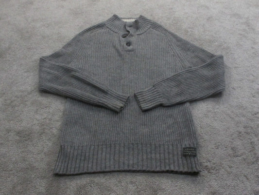 American Eagle Outfitter Womens Pullover Sweater Long Sleeve Gray Size Medium