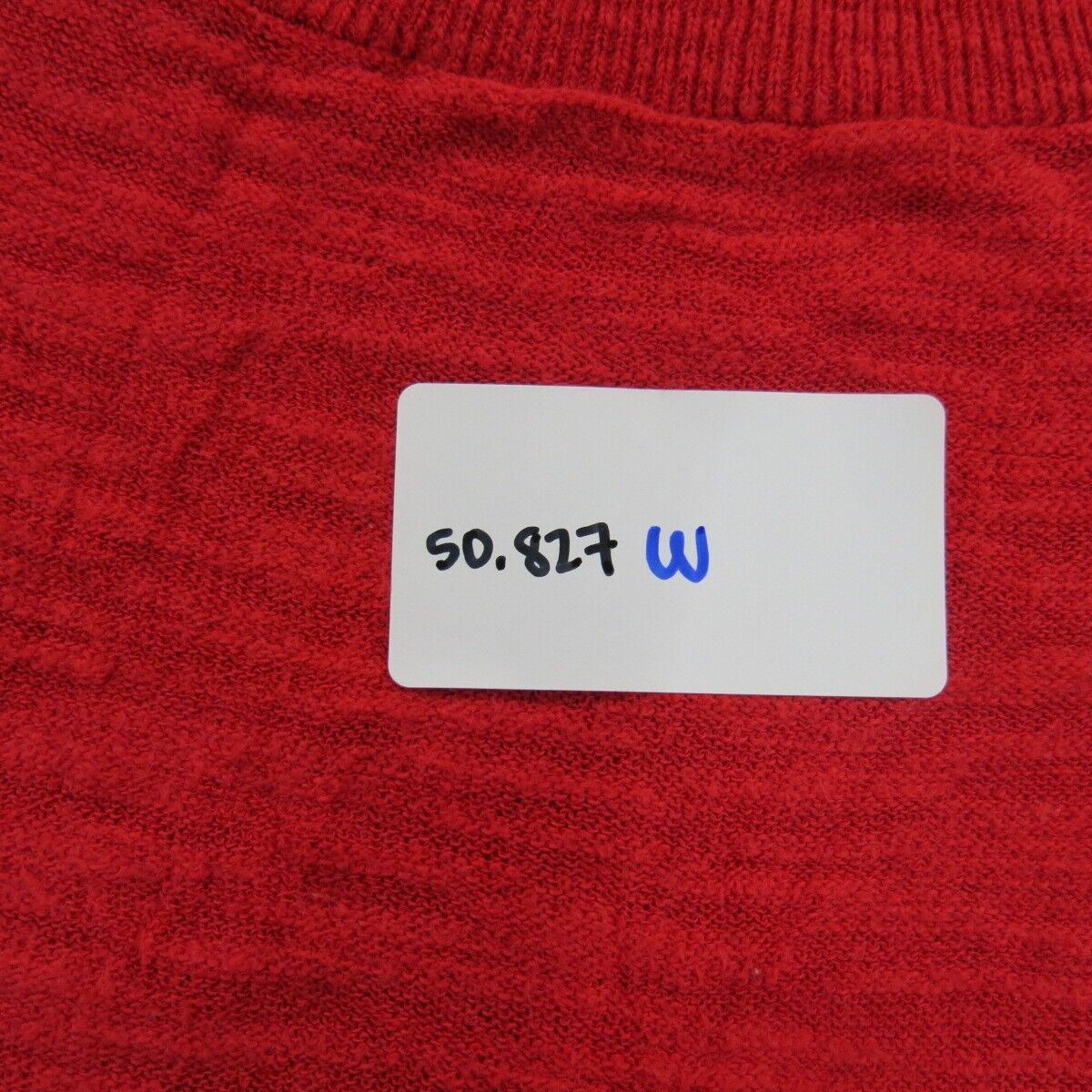Express Womens Pullover Knitted Sweater Long Sleeves Crew Neck Red Size Small